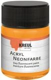 C. KREUL Acrylfarbe KREUL Acryl Neonfarbe neonorange 50ml