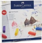 Faber-Castell Kreativset Softpastellkreiden Mini, 48er Kartonetui, (48er Set,...