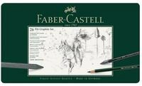 Faber-Castell Zeichenkohle Faber-Castell Set Pitt Graphite - gro&szlig; - 26er...