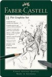 Faber-Castell Zeichenkohle Faber Castell Pitt Graphite 9er Metalletui