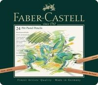 Faber-Castell Buntstift Faber-Castell Farbstifte Pitt Pastel, 24er Metalletui