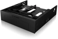 ICY BOX Einbaurahmen IB-5251, mit Frontblende, 5,25 Zoll Einbauschacht, f&uuml;r 2x...