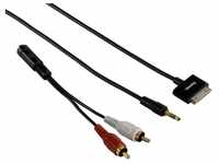Hama Audio-Kabel Adapter AUX 3,5mm Klinke > 30-Pin Audio-Kabel, Cinch,...