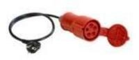 Benning Multimeter BENNING Messadapter 16 A CEE-Schutzkontaktstecker f.828883