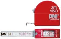 BMI Rollbandma&szlig;, Taschenbandma&szlig; mit Sichtfenster 3m x 16 mm mit Zirkel