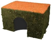 JR Farm Heu-Haus Karotte gro&szlig; 600 g, Snack f&uuml;r: Kleintier