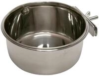 Kerbl Kleintierstall Kerbl Edelstahlnapf 600 ml, &Oslash; 12 cm