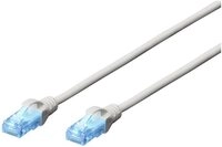 Digitus Digitus DK-1512-100 RJ45 Patchkabel CAT 5e U/UTP 10.00 m Grau 1 St.