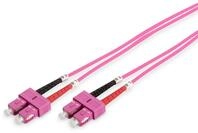 Digitus LWL Multimode Patchkabel, OM4, SC / SC Netzwerkkabel