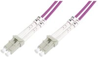 Digitus Digitus DK-2533-02-4 Glasfaser LWL Anschlusskabel 2.00 m Violett [1x L