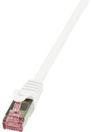 LogiLink LogiLink CQ2051S RJ45 Patchkabel CAT 6 S/FTP 2.00 m Wei&szlig; Flammwidrig,