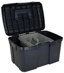 Kerbl Putztasche Putzbox Siena dunkelblau 40 cm x 26 cm x 24,5 cm 328268 (1 St)