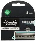 Wilkinson Rasierklingen Wilkinson Quattro Essential 4 Precision Sensitive 4 Klingen