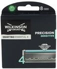 Wilkinson Rasierklingen Sword Quattro Titanium Sensitive Rasierklingen 8 St&uuml;ck