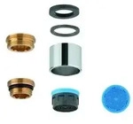 Grohe Armaturen-Befestigungselement Grohe Mousseur 06574 M22x1 chrom chrom, PG...