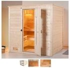 weka Sauna Bergen, BxTxH: 198 x 181 x 204 cm, 45 mm, ohne Ofen