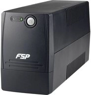 FSP Fortron USV-Anlage Unterbrechungsfreie Stromversorgung (UPS) 600 VA / 360W...