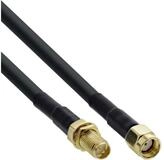 Inline WLAN Kabel, R-SMA-Stecker auf R-SMA-Kupplung, 10m WLAN-Antenne