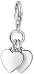 THOMAS SABO Kettenanh&auml;nger Thomas Sabo Charm-Anh&auml;nger "Zwei Herzen"...