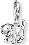THOMAS SABO Kettenanh&auml;nger Thomas Sabo Damen-Charm 925er Silber silberfarben