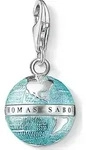 THOMAS SABO Kettenanh&auml;nger Thomas Sabo Damen-Charm 925er Silber silberfarben