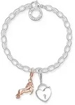 THOMAS SABO Charm-Armband Classic Klein silberfarben 19,5