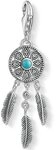 THOMAS SABO Charm-Einh&auml;nger Charm-Anh&auml;nger Ethno Traumf&auml;nger, mit...