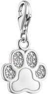 THOMAS SABO Charm-Einh&auml;nger 1339-051-14*, Pfote, Zirkonia, Tatze, Haustiere