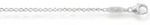 THOMAS SABO Collierkettchen Erbskettengliederung, 2,0 mm breit silberfarben 80