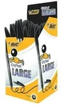 BIC Kugelschreiber Cristal Large, (50-tlg), Gro&szlig;pack, Strichst&auml;rke 0,6 mm...