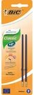 BIC Kugelschreibermine Bic Kugelschreibermine X-Smooth 0,4mm blau Blister 2St