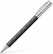 Faber-Castell Druckkugelschreiber Kugelschreiber AMBITION Rhombus schwarz