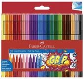 Faber-Castell Filzstift Faber-Castell Grip Colour Marker Filzstift - 20er Etui