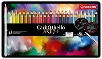 STABILO Kreidemarker STABILO CarbOthello ARTY Pastellkreidestift - 48er...