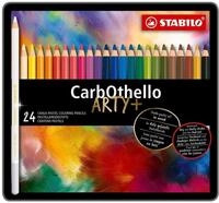 STABILO Buntstift CarbOthello Kreidestifte farbsortiert 24 St.