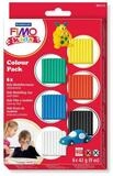 STAEDTLER Modelliermasse STAEDTLER FIMO Modelliermasse kids Basicset 42g 6x42g