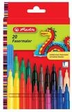 Herlitz Faserstift Fasermaler 20er Pack