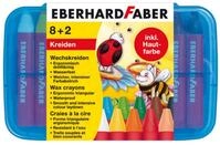 Eberhard Faber Wachsmalstift EBERHARD FABER EFA Wachsmalkreiden Dreikant...