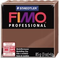 STAEDTLER Bastelnaturmaterial Fimo professional schokolade 85 g
