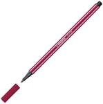 STABILO Buntstift STABILO Pen 68 Filzstift dunkelrot &ndash; 1&nbsp;mm Einzelstift