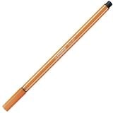 STABILO Filzstift Premium-Filzstift - STABILO Pen 68 - Einzelstift - gelbrot