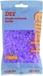 Hama B&uuml;gelperlen Hama B&uuml;gelperlen &ndash; Transparent-Flieder, Midi 5 mm (1000...