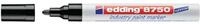 edding Marker Edding Lackmarker 8750 schwarz 2-4mm Industry Paint Marker