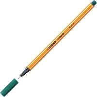 STABILO Filzstift STABILO point 88 Fineliner - Tannengr&uuml;n - Pr&auml;zise...