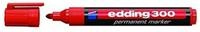 edding Marker 10 edding 300 Permanentmarker rot 1,5 - 3,0 mm
