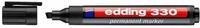 edding Marker 10 edding 330 Permanentmarker schwarz 1,0 - 5,0 mm
