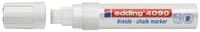 edding Marker Edding Kreidemarker 4090 breit 4-15mm wei&szlig; Window-Marker