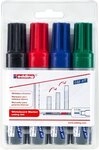 edding Whiteboard Marker Whiteboardmarker 365 2-7mm schwarz, rot, blau, gr&uuml;n VE=4
