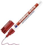 edding Marker edding 404 Permanent-Marker rot &ndash; Einzelstift, 0,75 mm