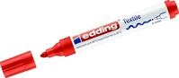 edding Permanentmarker Textilmarker edding 4500 creative Rundspitze 2-3mm rot